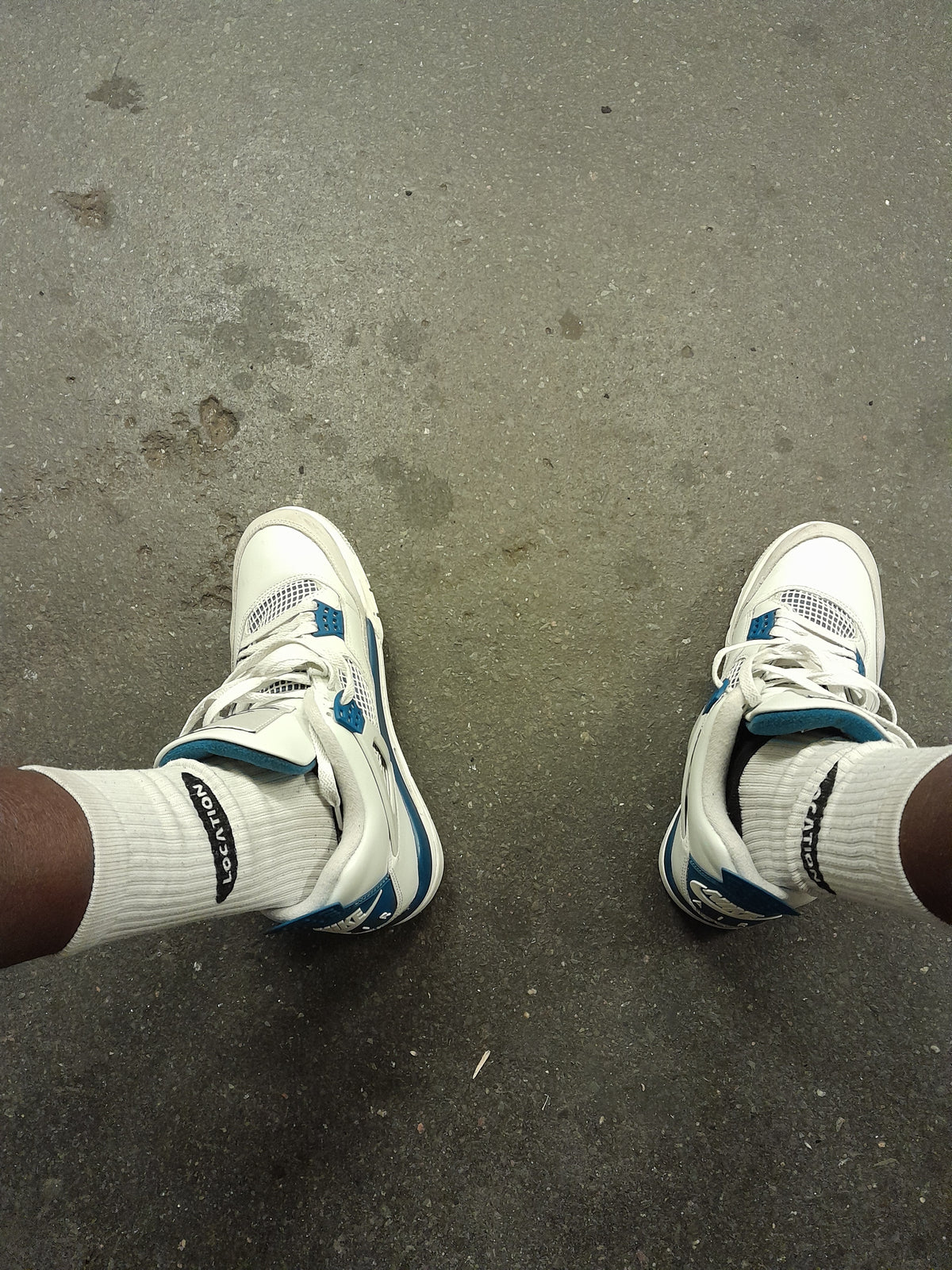 LOCATION DOUBLE LOGO SOCKS
