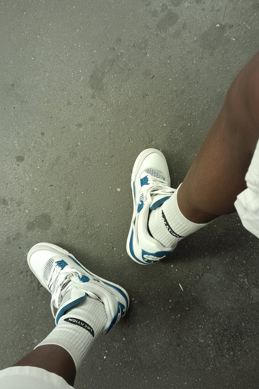 LOCATION DOUBLE LOGO SOCKS