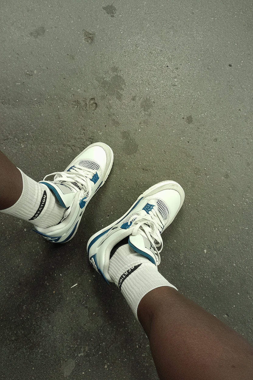 LOCATION DOUBLE LOGO SOCKS
